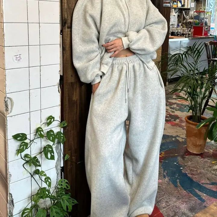 [BUNJANG] Fatal J Fleece Set / 파탈제이 후리스세트