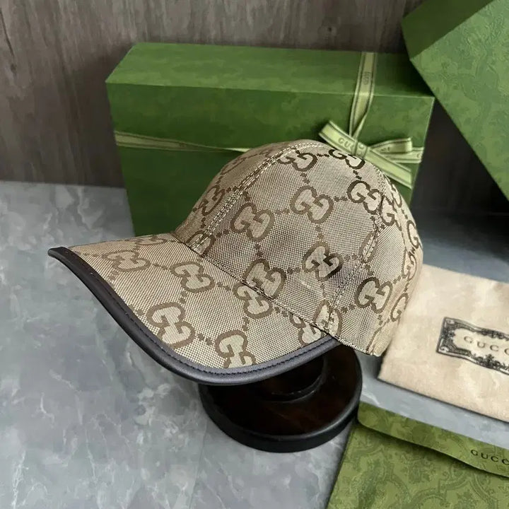 [BUNJANG] Gucci GG Logo Ball Cap / 구찌 GG 로고 볼캡 모자 풀세트