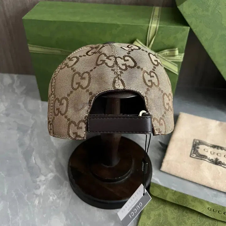 [BUNJANG] Gucci GG Logo Ball Cap / 구찌 GG 로고 볼캡 모자 풀세트