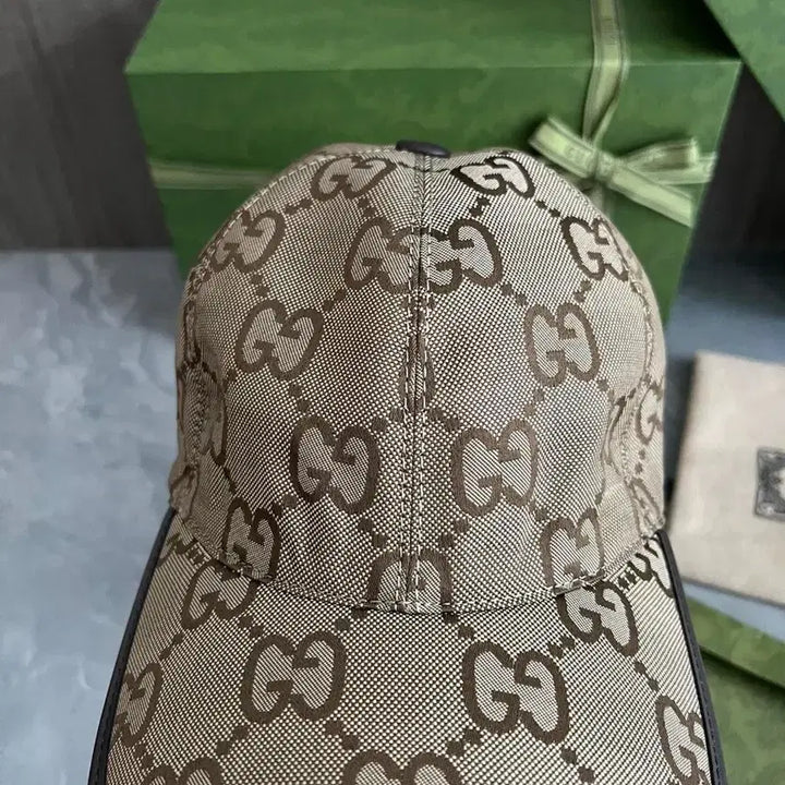 [BUNJANG] Gucci GG Logo Ball Cap / 구찌 GG 로고 볼캡 모자 풀세트
