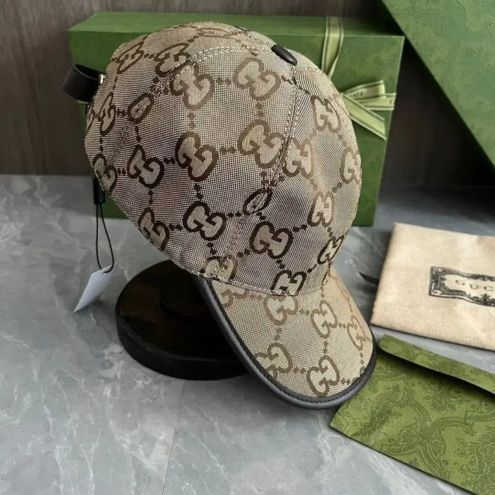 [BUNJANG] Gucci GG Logo Ball Cap / 구찌 GG 로고 볼캡 모자 풀세트