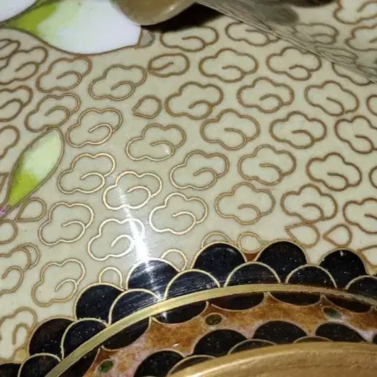 [BUNJANG] Chinese Enamel Porcelain Vase Set / 동태 법랑 소병 (일대2개=세트)명품 높23 지13센치 중국도자기 골통품