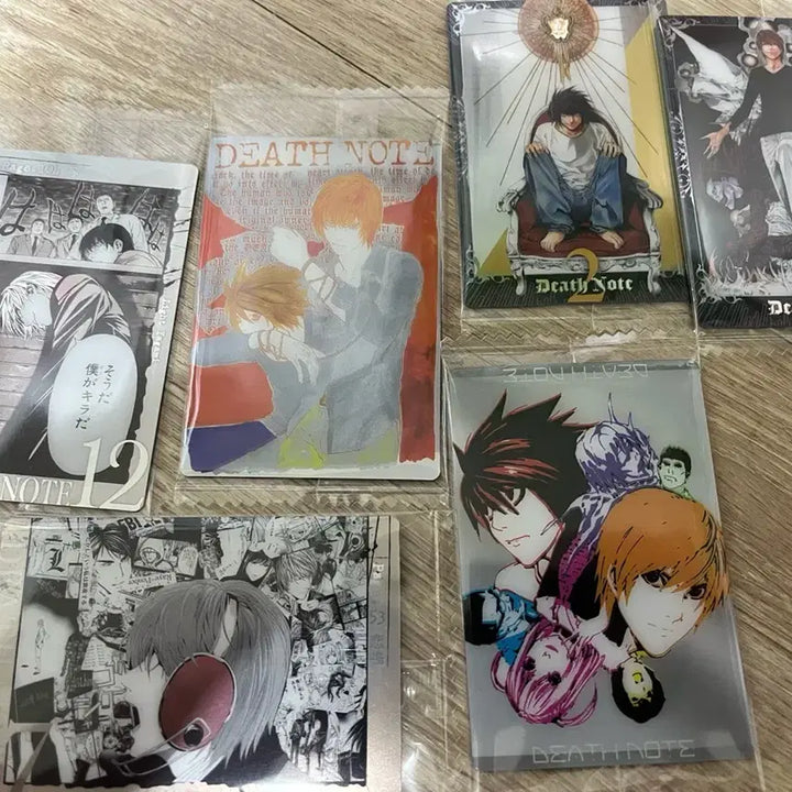 [BUNJANG] Death Note Wafer Card Bundle Set / 데스노트 웨하스 카드 라이토 엘 일괄