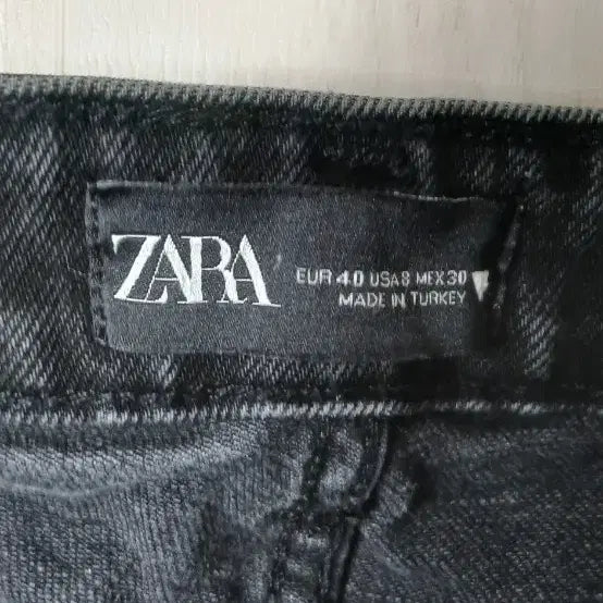 [BUNJANG] Zara Washed Black Jeans / zara자라 워싱블랙진