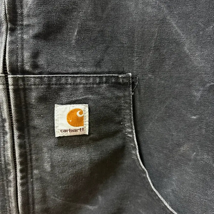 [BUNJANG] Carhartt WJ130 BLK Hooded Jacket / (M) 칼하트 후드 자켓 WJ130 BLK