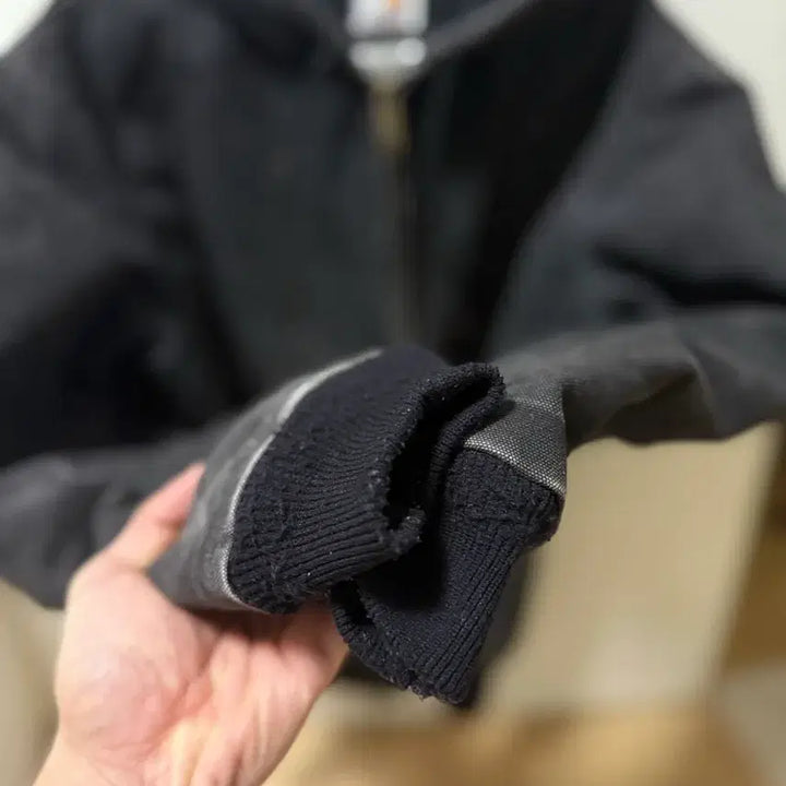 [BUNJANG] Carhartt WJ130 BLK Hooded Jacket / (M) 칼하트 후드 자켓 WJ130 BLK