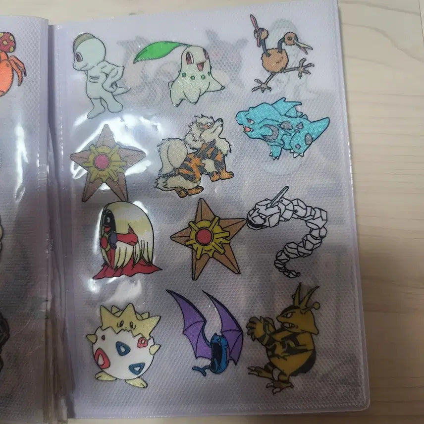 [BUNJANG] Pokemon Old Version Sticker / 포켓몬 구버전 뗀씰 팝니다.