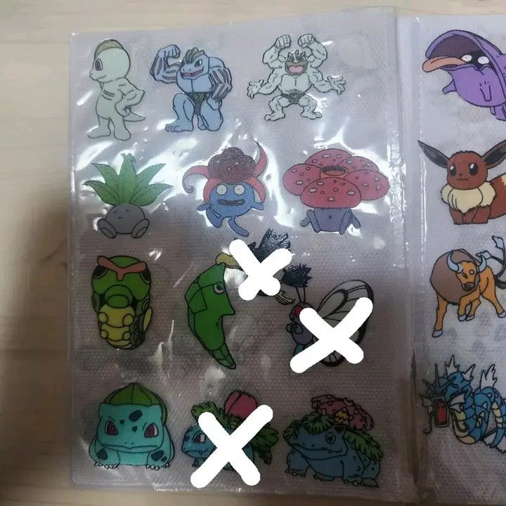 [BUNJANG] Pokemon Old Version Sticker / 포켓몬 구버전 뗀씰 팝니다.
