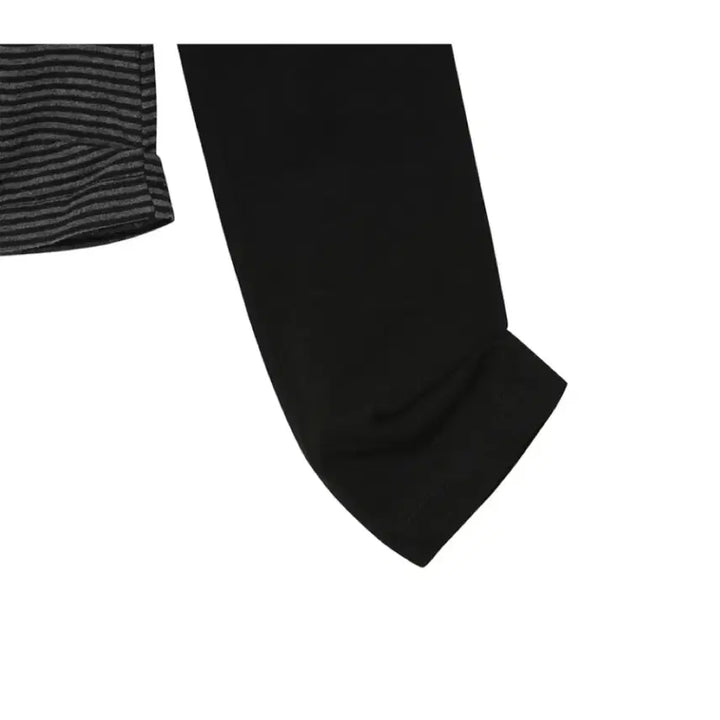 [BUNJANG] Miseki Seoul Henley Neck Long Sleeve Stripe / 새상품 미세키서울 헨리 넥 롱 슬리브 스트라이프