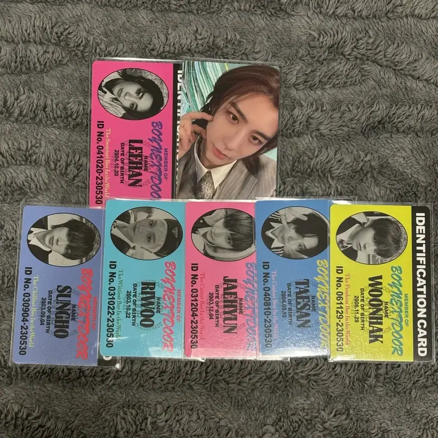 [SOLD OUT] 보넥도 보이넥스트도어 포카 ID카드 이한 앨포