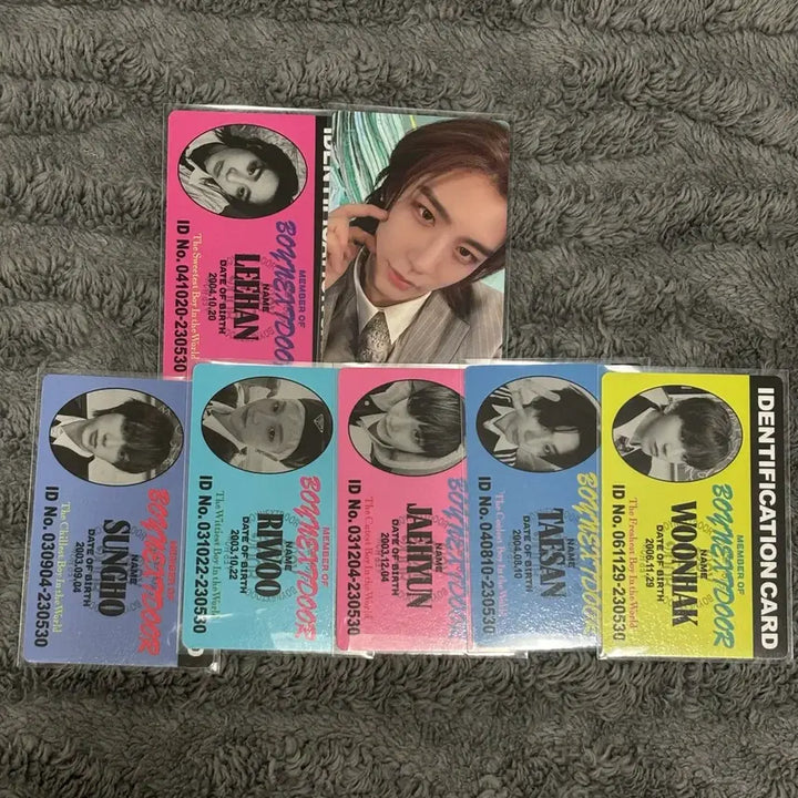 [SOLD OUT] 보넥도 보이넥스트도어 포카 ID카드 이한 앨포