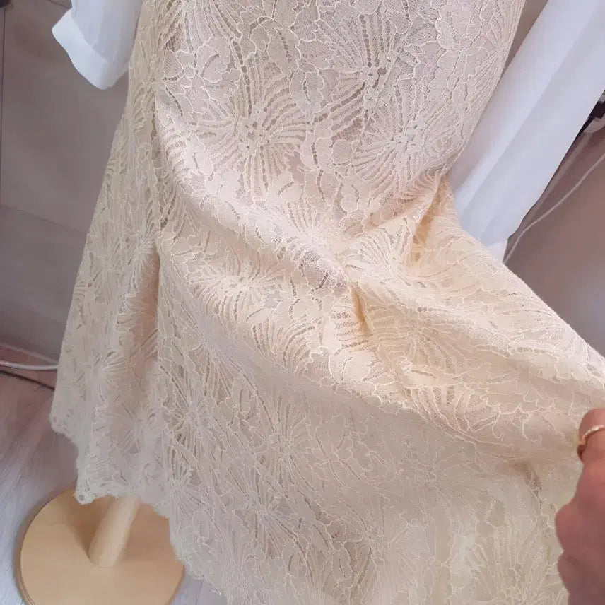 [BUNJANG] MICHAA French Lace Mermaid Skirt / 정가96만 미샤 프랑스 레이스 스커트  새상품 하객룩 추천