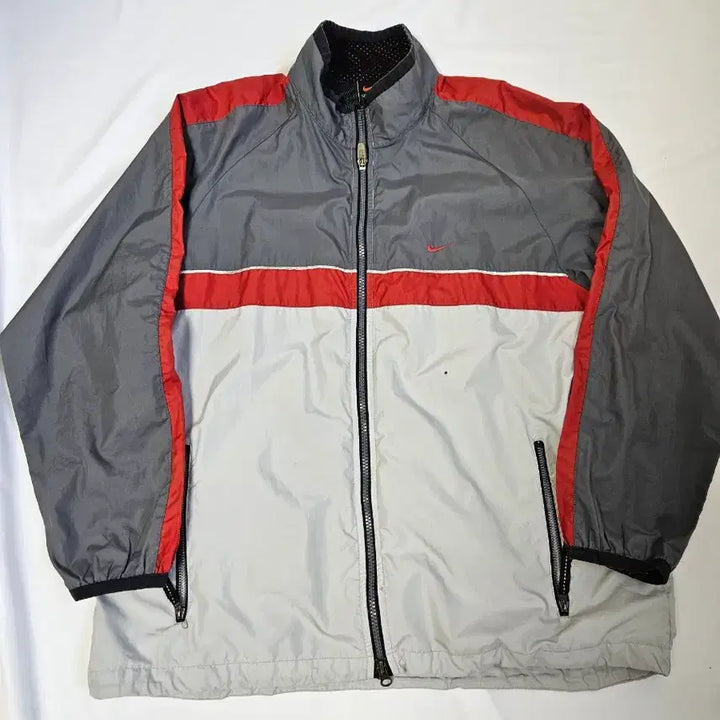[BUNJANG] Nike 00s Old School Windbreaker Jacket - Reflective - L / 나이키 00s 트랙 바람막이 자켓 올드스쿨 빈티지 리틀렉티브 L