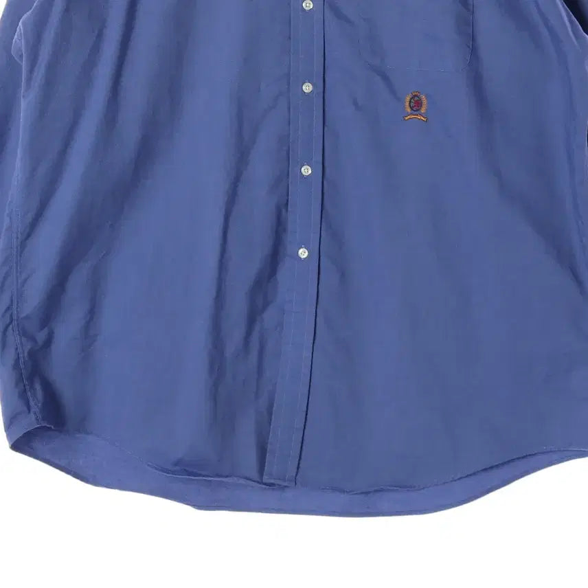 [BUNJANG] Tommy Hilfiger Blue Cotton Shirt XL / 타미힐피거 셔츠 블루 XL