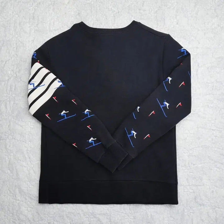[BUNJANG] Thom Browne Ski Pattern Sweatshirt Navy Size 1 / 톰브라운 스키 패턴 맨투맨 네이비 사이즈 1