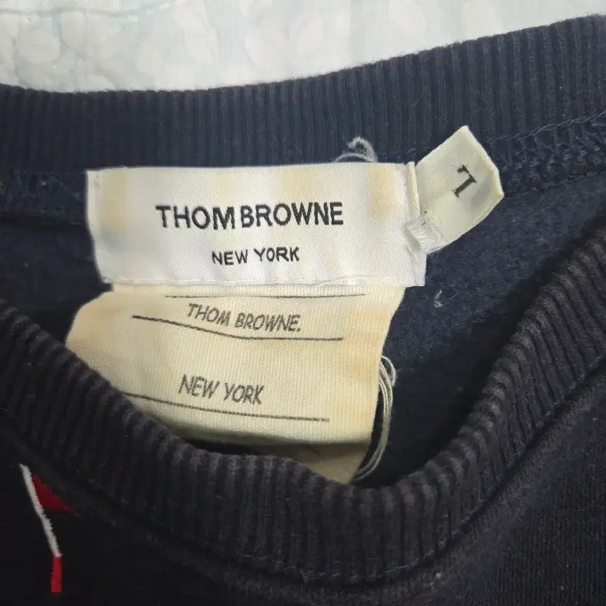 [BUNJANG] Thom Browne Ski Pattern Sweatshirt Navy Size 1 / 톰브라운 스키 패턴 맨투맨 네이비 사이즈 1