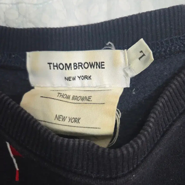 [BUNJANG] Thom Browne Ski Pattern Sweatshirt Navy Size 1 / 톰브라운 스키 패턴 맨투맨 네이비 사이즈 1