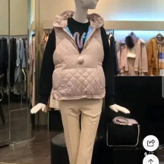 [BUNJANG] OséCéCen Goose Vest / 한섬 오즈세컨 구스 베스트