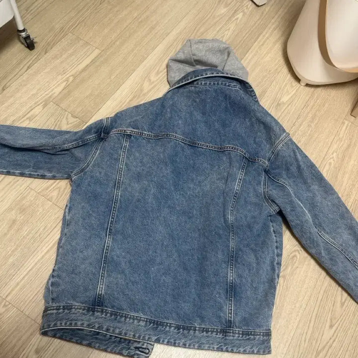 [SOLD OUT] 스파오 청 데님 후드 탈부착 자켓