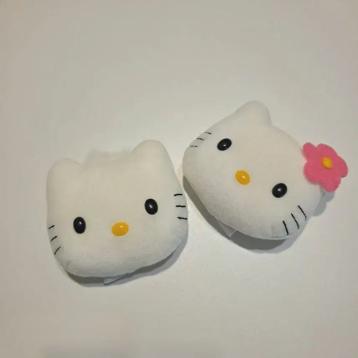 [BUNJANG] Hello Kitty Daniel Face Bean Doll Couple Set / 헬로키티 다니엘 얼굴 콩인형 고전키티 키티 다니엘 커플 찰찰이 인형