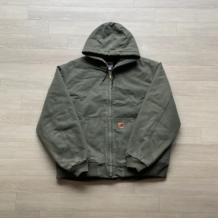 [BUNJANG] Carhartt J130 ARG Active Sandstone Jacket / 칼하트 j130 ARG 아미그린 액티브 샌드스톤 carhartt 빈티지