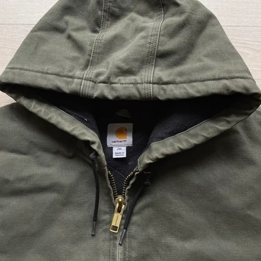 [BUNJANG] Carhartt J130 ARG Active Sandstone Jacket / 칼하트 j130 ARG 아미그린 액티브 샌드스톤 carhartt 빈티지