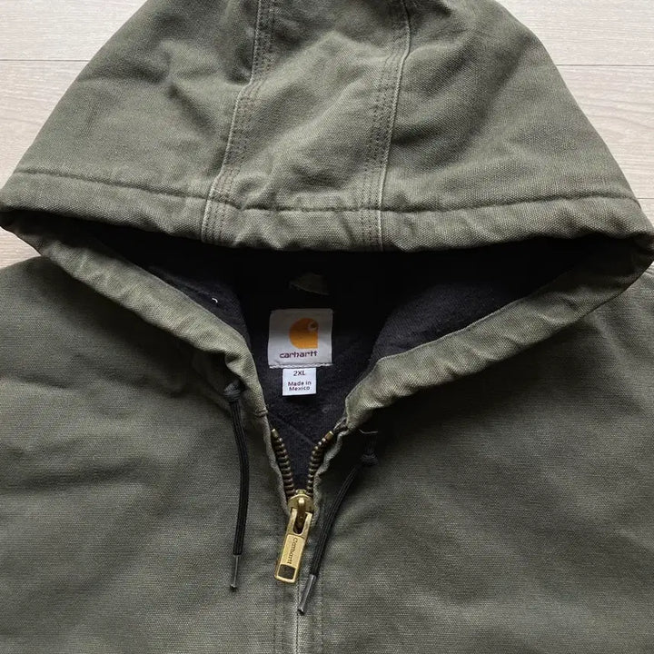 [BUNJANG] Carhartt J130 ARG Active Sandstone Jacket / 칼하트 j130 ARG 아미그린 액티브 샌드스톤 carhartt 빈티지
