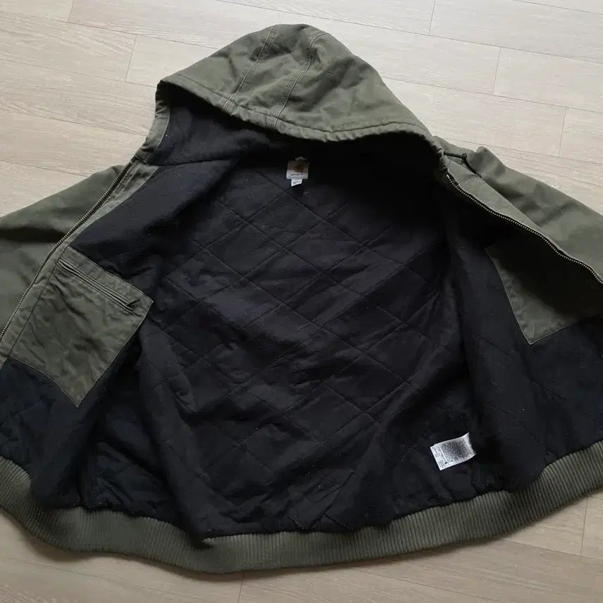 [BUNJANG] Carhartt J130 ARG Active Sandstone Jacket / 칼하트 j130 ARG 아미그린 액티브 샌드스톤 carhartt 빈티지