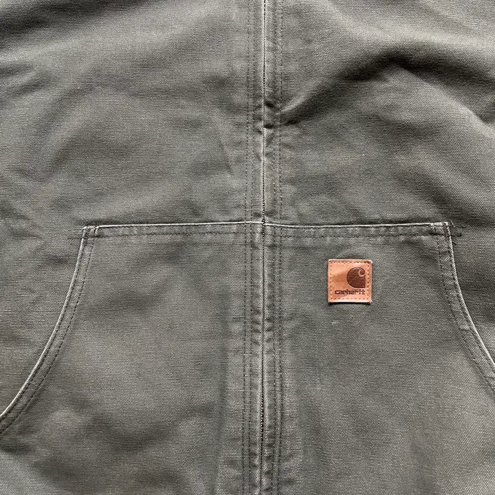 [BUNJANG] Carhartt J130 ARG Active Sandstone Jacket / 칼하트 j130 ARG 아미그린 액티브 샌드스톤 carhartt 빈티지