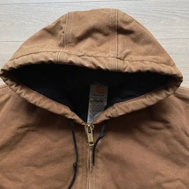 [SOLD OUT] 칼하트 j130 BRN 브라운 액티브 자켓 샌드스톤