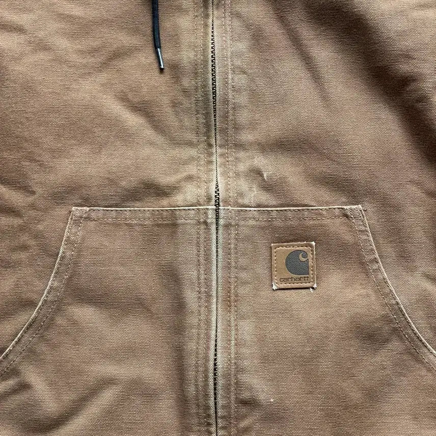 [SOLD OUT] 칼하트 j130 BRN 브라운 액티브 자켓 샌드스톤