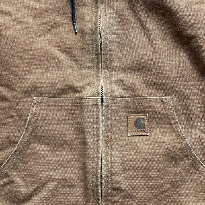 [SOLD OUT] 칼하트 j130 BRN 브라운 액티브 자켓 샌드스톤