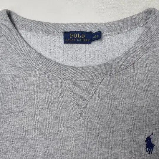 [BUNJANG] Polo Ralph Lauren Gray Sweatshirt / 폴로랄프로렌 맨투맨 L _ 여성