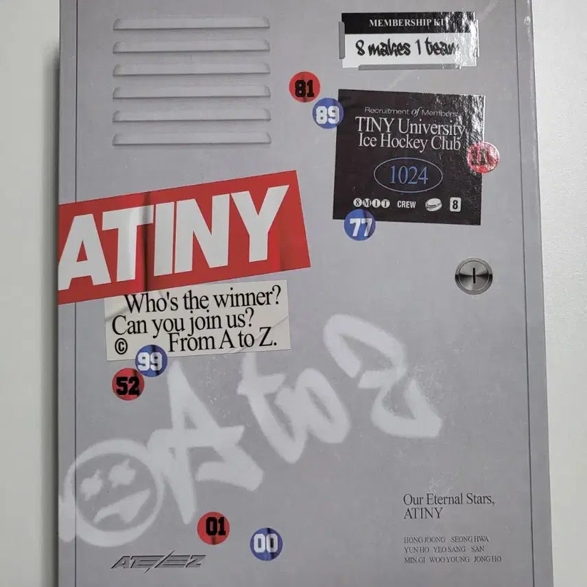 [SOLD OUT] ateez 에이티즈 에이티니 5기 키트
