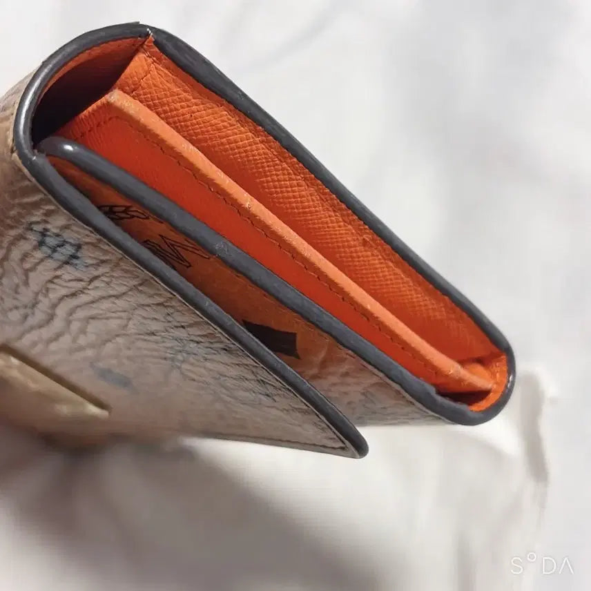 [BUNJANG] MCM Brown Logo Long Wallet / MCM 브라운 로고 장지갑