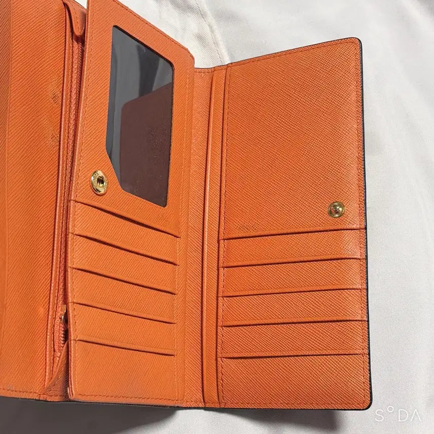 [BUNJANG] MCM Brown Logo Long Wallet / MCM 브라운 로고 장지갑