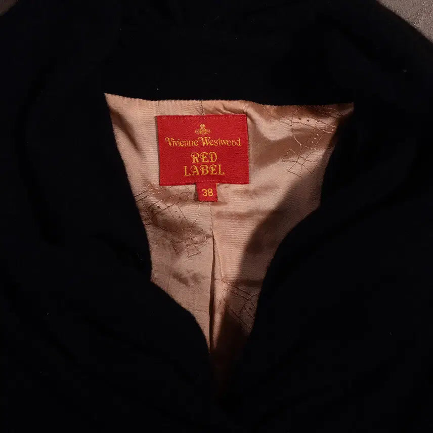 [BUNJANG] Vivienne Westwood Wool Shawl Collar Shirring Jacket / 비비안웨스트우드 울 숄카라 셔링 자켓 C345