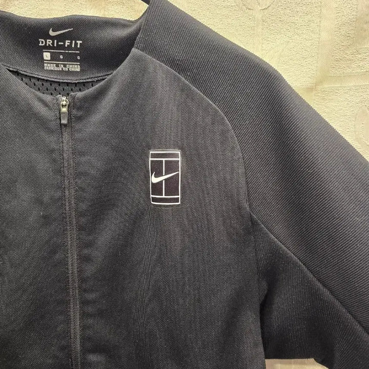 [BUNJANG] Nike Tennis Dri-FIT Track Top Full Zip Jacket L (100) / 나이키 테니스 드라이핏 트랙탑 져지  집업 자켓 L(100)