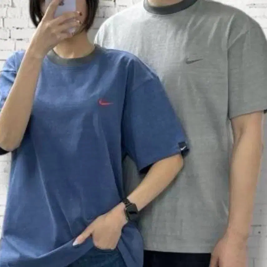 [BUNJANG] Nike Pigment Two-Tone T-Shirt / 나이키 피그먼트 투톤 반팔