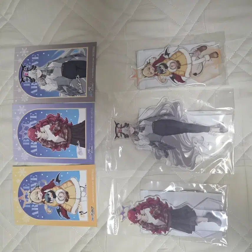 [BUNJANG] Blue Archive Makoto, Iroha, Ibuki Acrylic Standee Bundle Set / 블루아카이브 마코토, 이로하, 이부키 아크릴스탠드