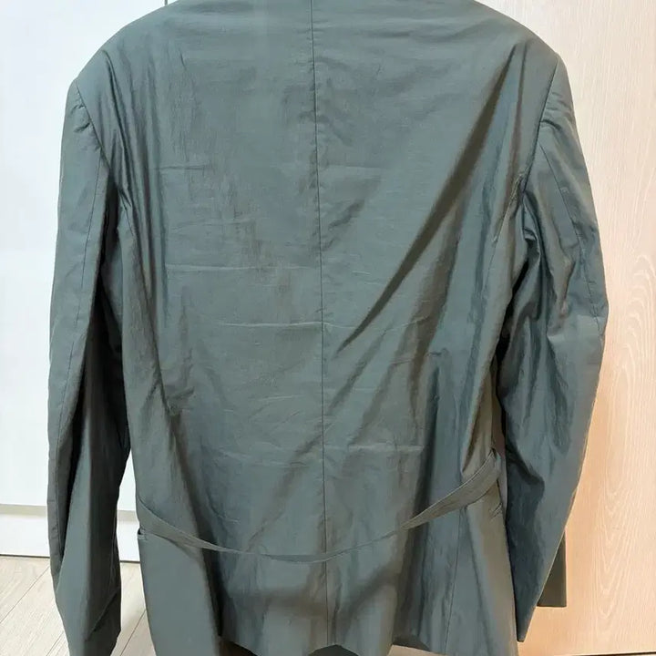 [BUNJANG] Lemaire Belted Double Jacket (Dark Gray) / 르메르 벨티드 더블 자켓 (다크그레이)