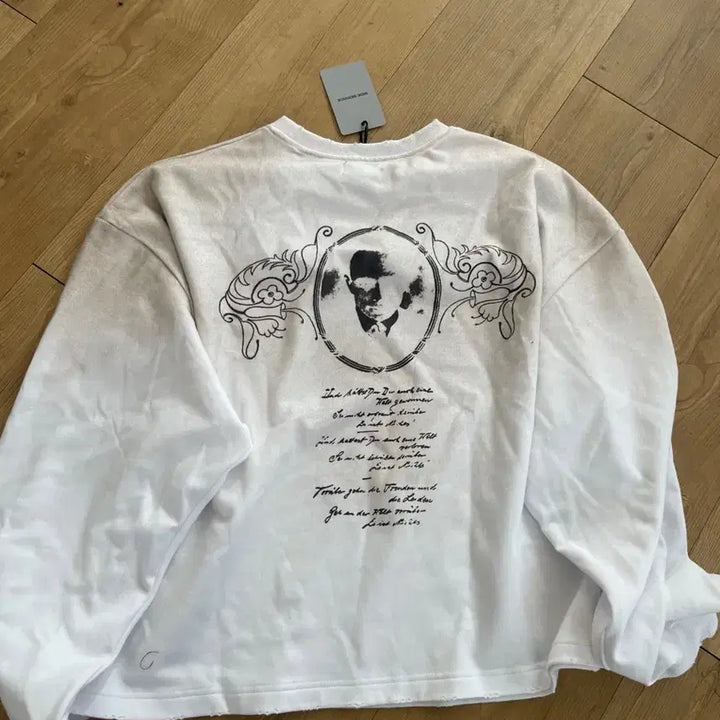 [BUNJANG] Saeed Service Long Sleeve Shirt / 사이드 서비스 롱슬리브 화이트 2사이즈