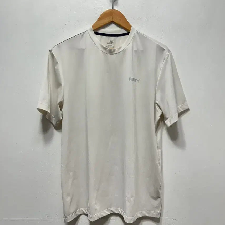 [BUNJANG] Puma White Short-Sleeve T-shirt XL / 푸마 화이트 반팔 티셔츠 XL 105사이즈