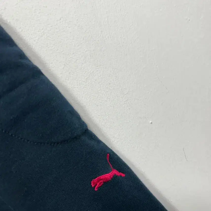 [BUNJANG] Puma Black Training Pants Wide Fit M / 푸마 블랙 트레이닝 바지 와이드핏 M