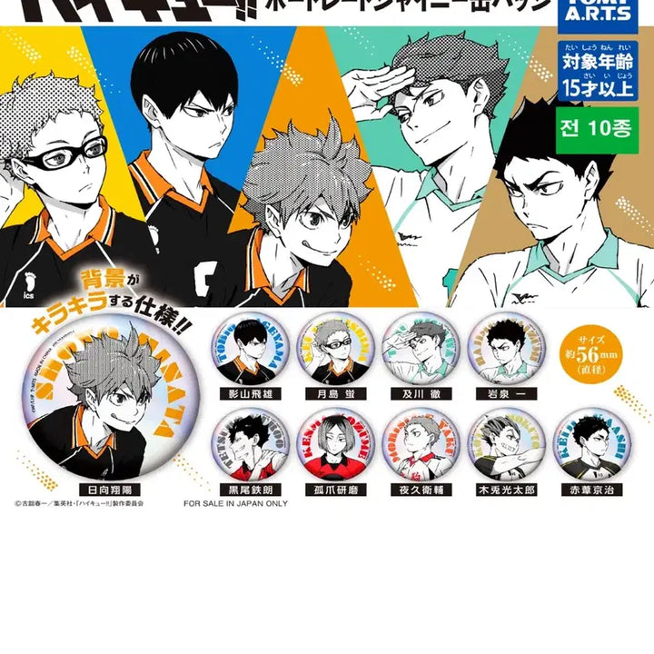 [BUNJANG] Haikyu Bokuto Kotaro Gacha Badge / 하이큐 보쿠토 코타로 가챠 캔뱃지 미개봉