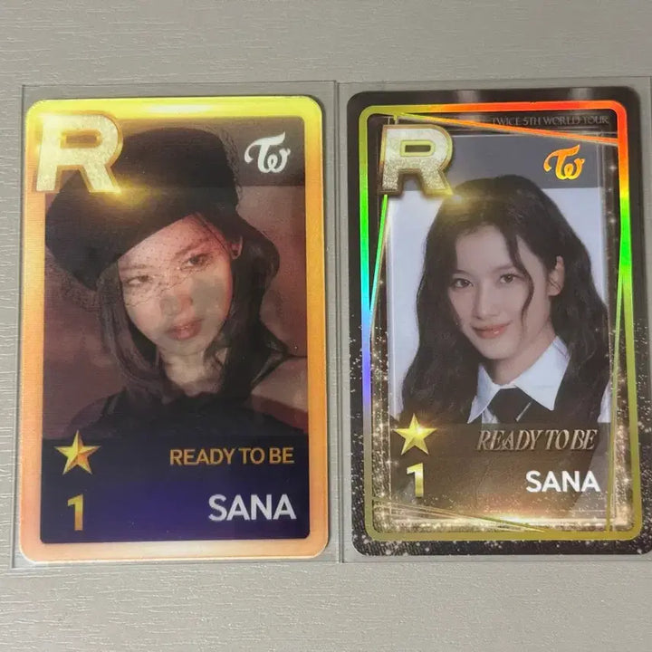 [BUNJANG] TWICE Sana READY TO BE Superstar JYP Nation Photocard Set / 트와이스 사나 레디투비 슈스제 포토카드 2종 판매