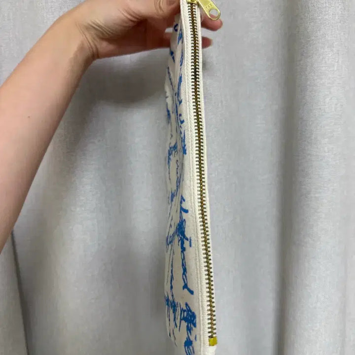 [BUNJANG] Vivienne Westwood Canvas Pouch / 비비안웨스트우드 캔버스 파우치