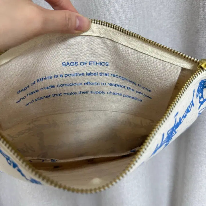 [BUNJANG] Vivienne Westwood Canvas Pouch / 비비안웨스트우드 캔버스 파우치