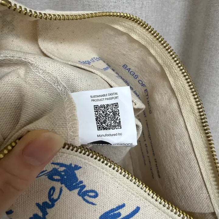 [BUNJANG] Vivienne Westwood Canvas Pouch / 비비안웨스트우드 캔버스 파우치