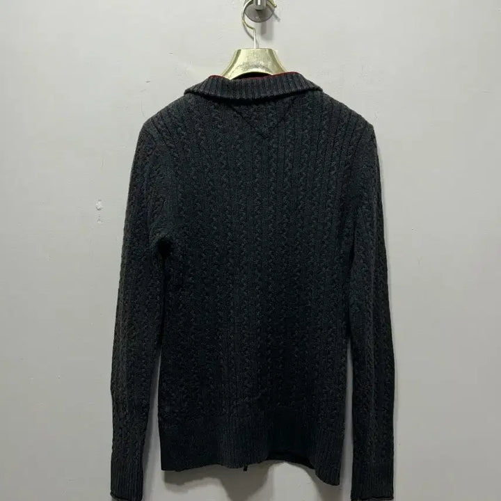 [BUNJANG] Tommy Hilfiger Cable Knit Zip-up Cardigan S / 타미힐피거 케이블 니트 집업 가디건 S